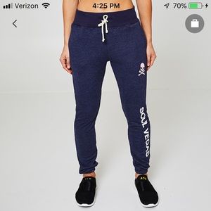 SoulCycle Navy SweatPants w/ pockets. Size small.